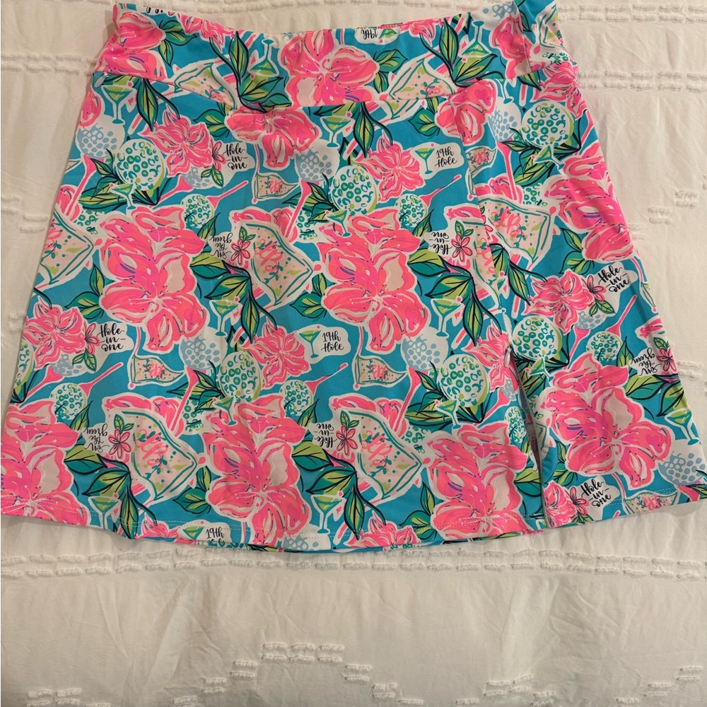 Lulu B colorful comfortable skort